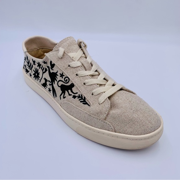 Soludos Shoes - Soludos shoes Otomi canvas embroidered sneakers animals women size 11